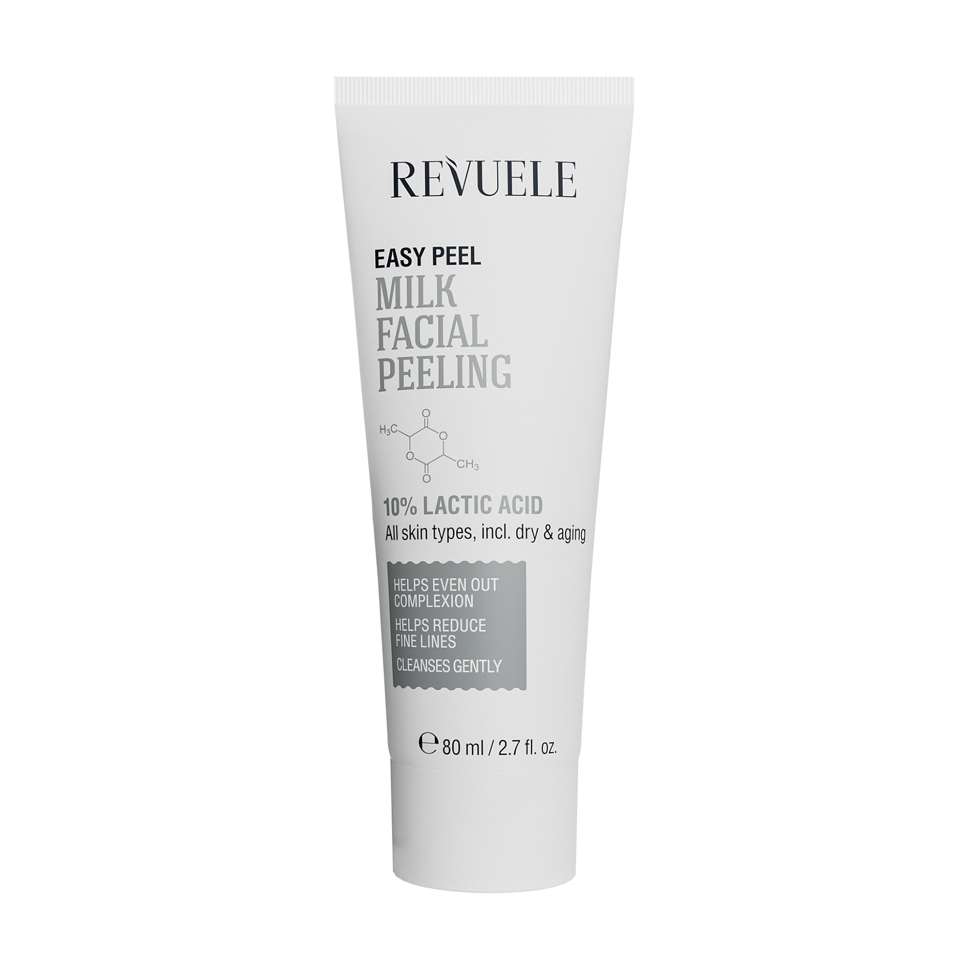Молочний пілінг для обличчя Revuele Easy Peel Milk Facial Peeling, 80 мл
